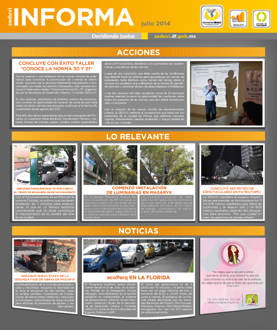 Newsletter Junio 2014
