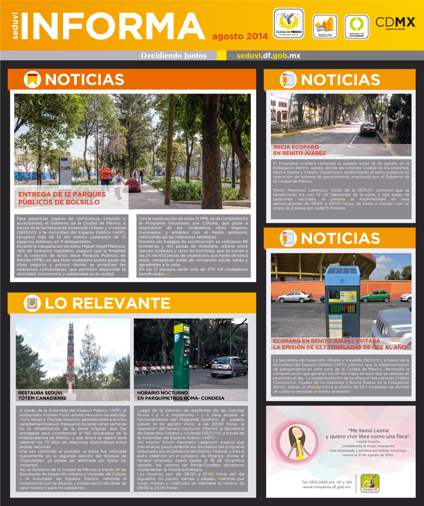 Newsletter Agosto 2014