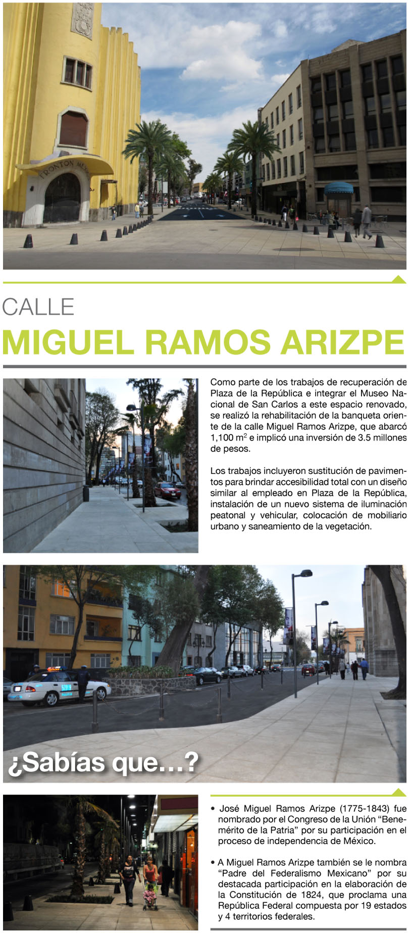 Calle Miguel Ramón Arizpe 